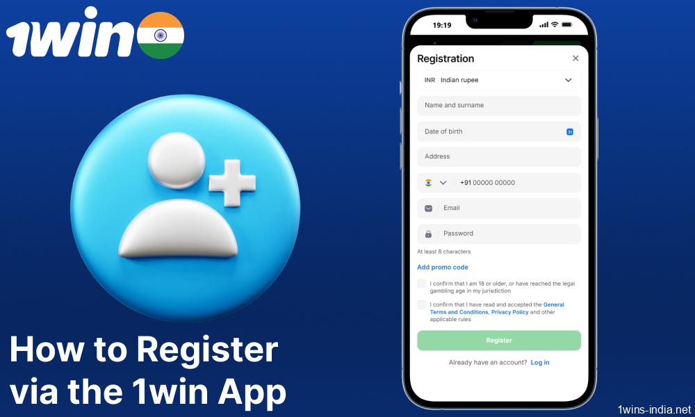 Guide on 1win app registration for players from India