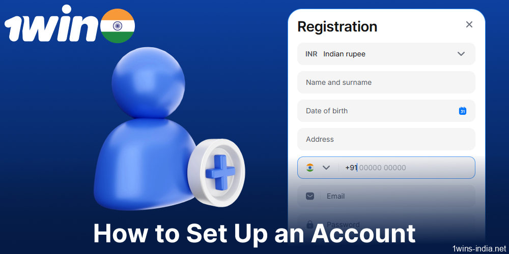 Guide on creating an account on 1win for players from India