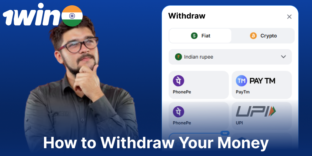 Guide on withrawing money from 1win for players from India